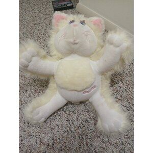 1987 Fisher Price Purr-Tenders Kitty Cat White Stuffed Animal Plush Not‎ Working